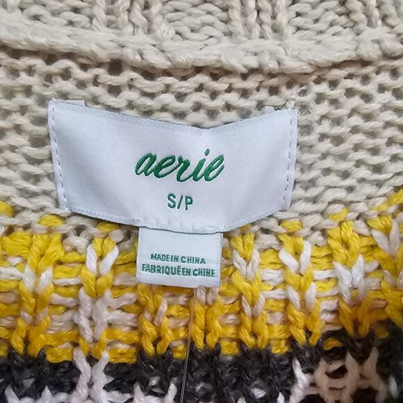 American Eagle Fair Isle Sweater Size Small | Nordic Knit Pullover - Picture 4 of 6